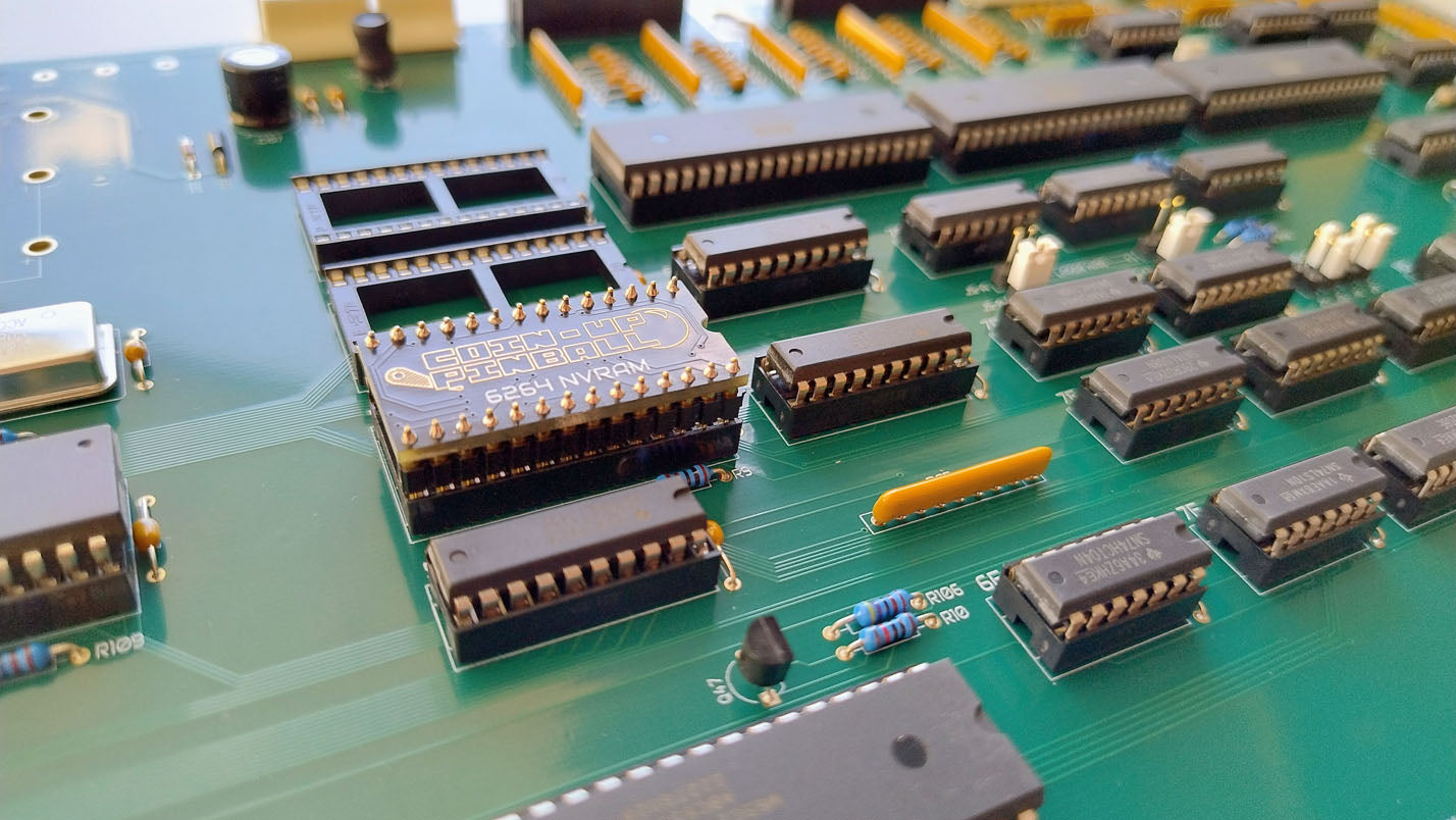 Data East / Sega Pinball CPU / MPU Board 520-5003-00 / 520-5003-01 / 520-5003-02 / 520-5003-03