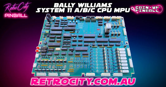 Bally Williams System 11N / 11A / 11B / 11C CPU MPU Board