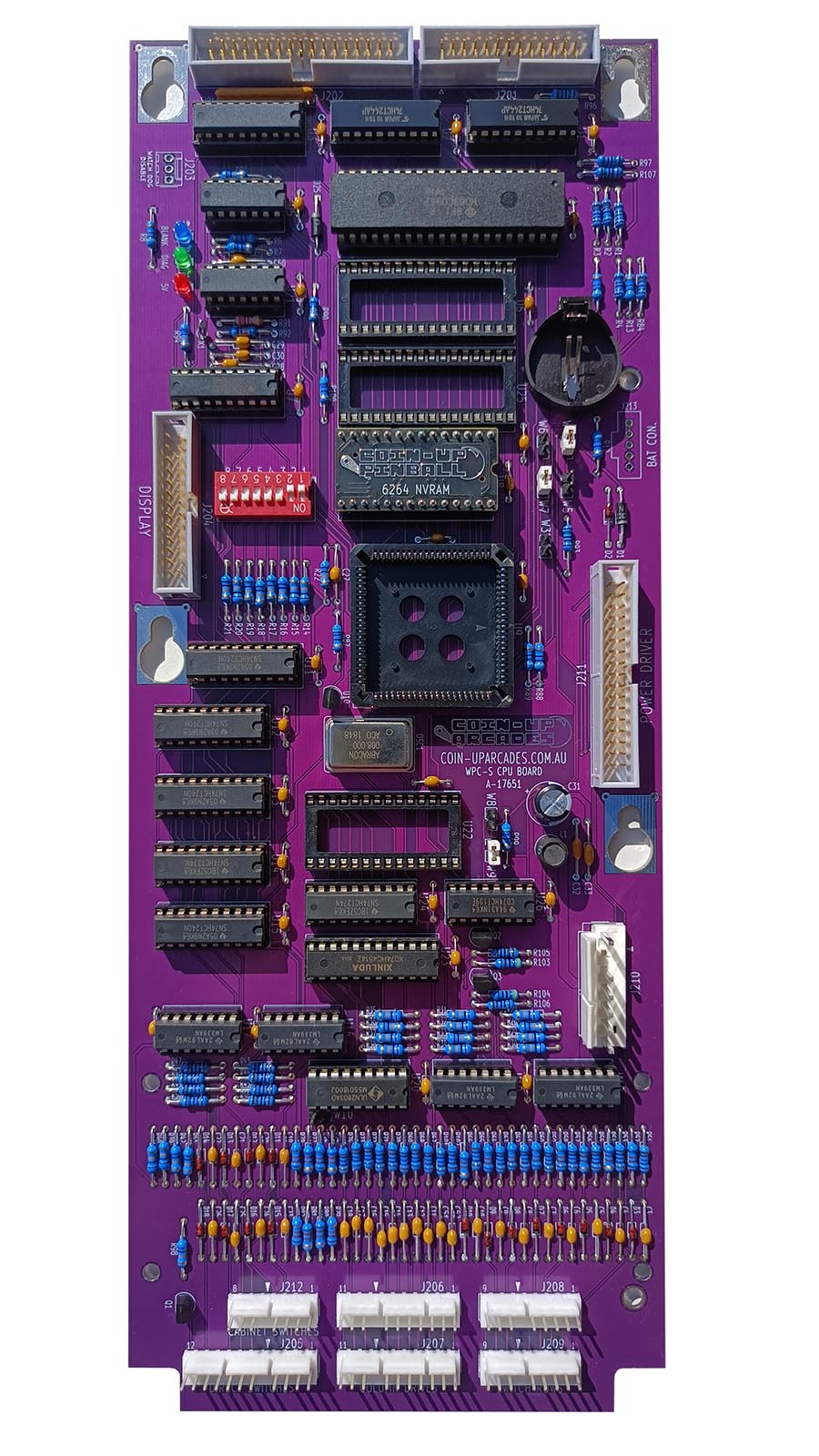 Bally Williams Pinball WPC-S CPU / MPU Board A-17651
