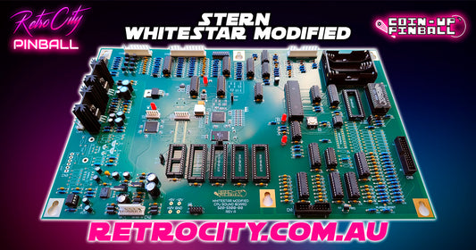 Stern Whitestar V2 Modified Pinball CPU / MPU Sound Board 520-5300-00